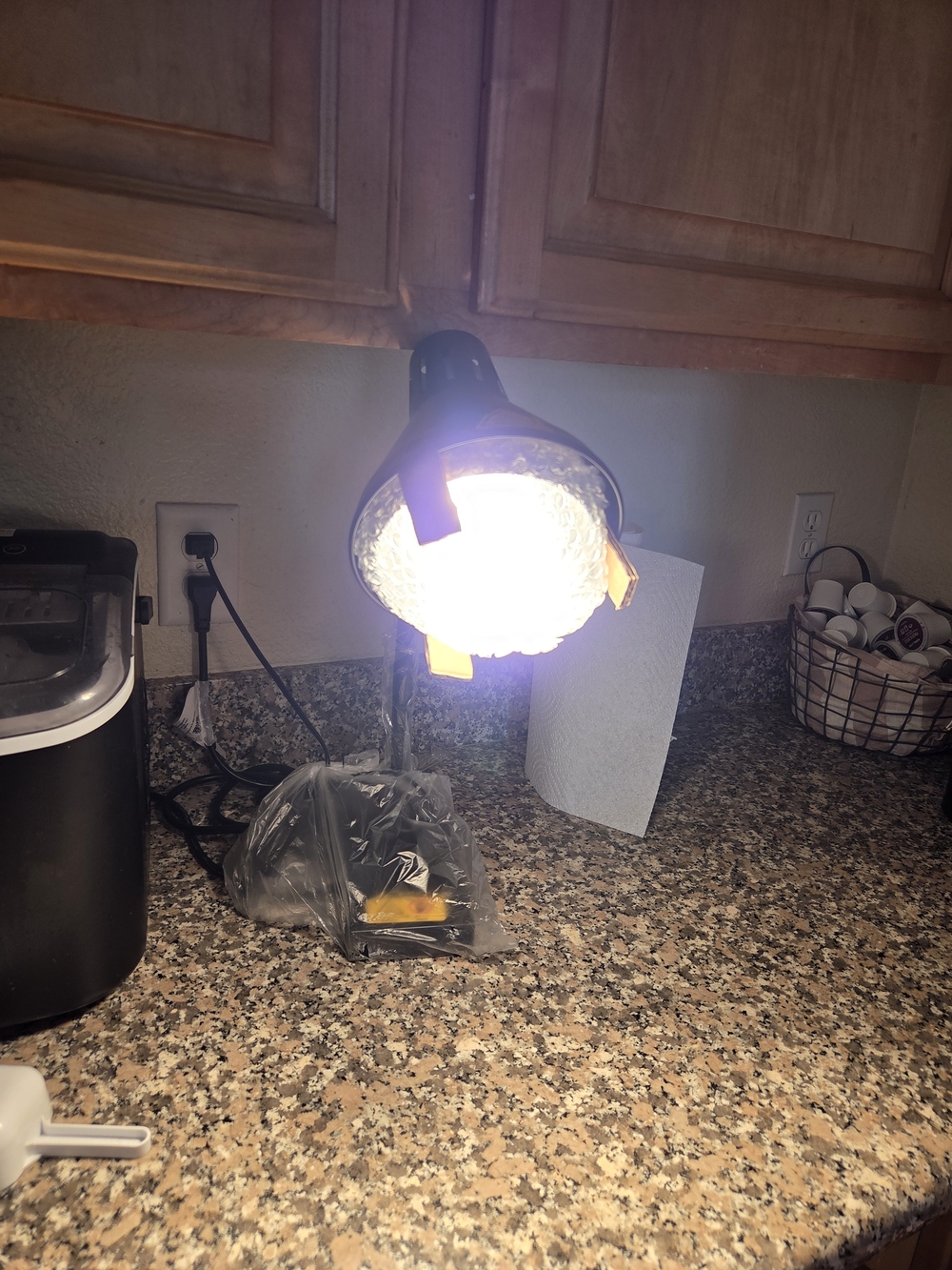 VOJPGJP Food Heat Lamp, 3S Fast & Uniform Heating, Commercial & Party Heating